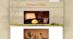 Desktop Screenshot of continuinginthescriptures.com